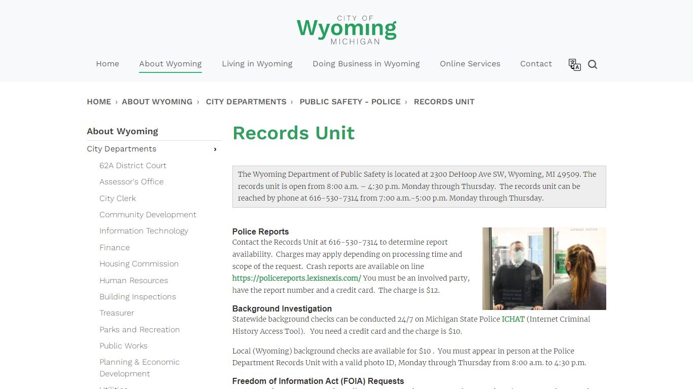 Records Unit - Wyoming